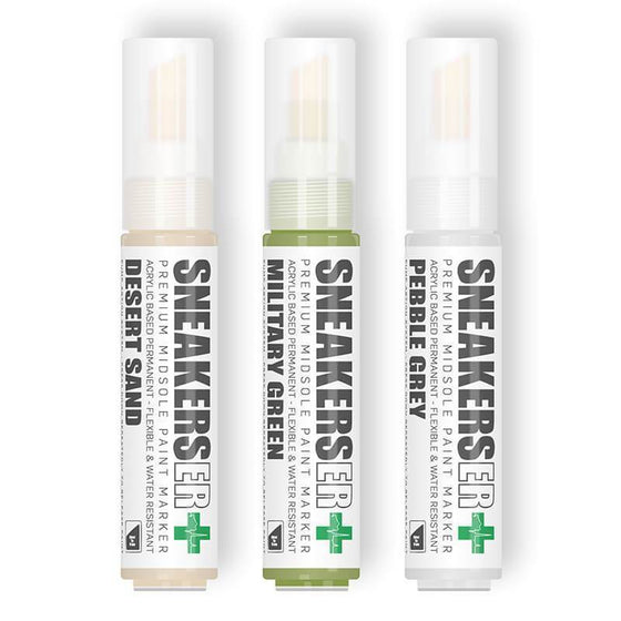 Midsole Pens Camo Pack - SNEAKERS ER - Lion Feet - Sneaker Restoration