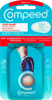 Compeed - Sport Vabelplastre, 5 stk. til Beskyttelse under Foden | JT-Sport.dk