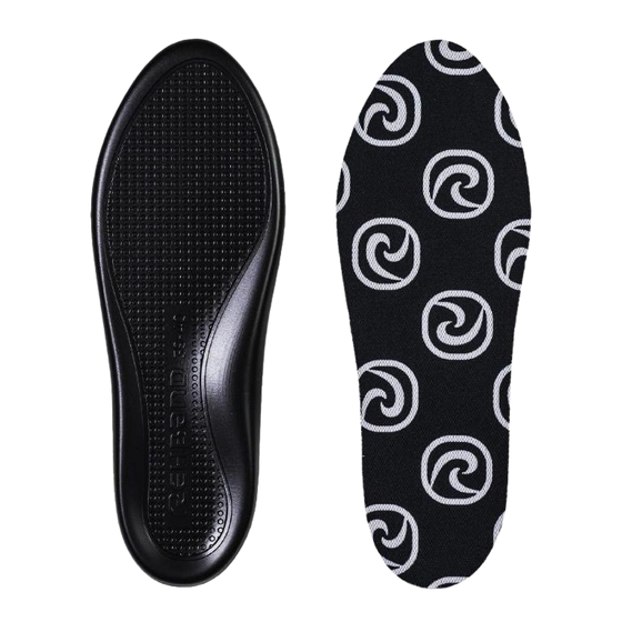 Rehband - Indlægssåler QD Gel Insole - Black | JT-Sport.dk