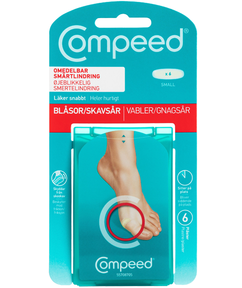 Compeed - Vabelplastre Small, 6 stk. pr. Pakke | JT-Sport.dk