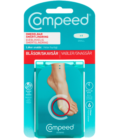 Compeed - Vabelplastre Small, 6 stk. pr. Pakke | JT-Sport.dk