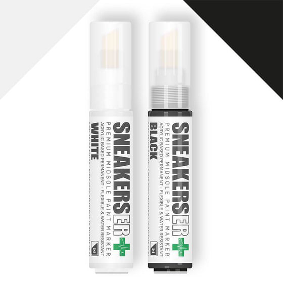 Midsole Pen Pack - White & Black - SNEAKERS ER - Lion Feet - Sneaker Restoration