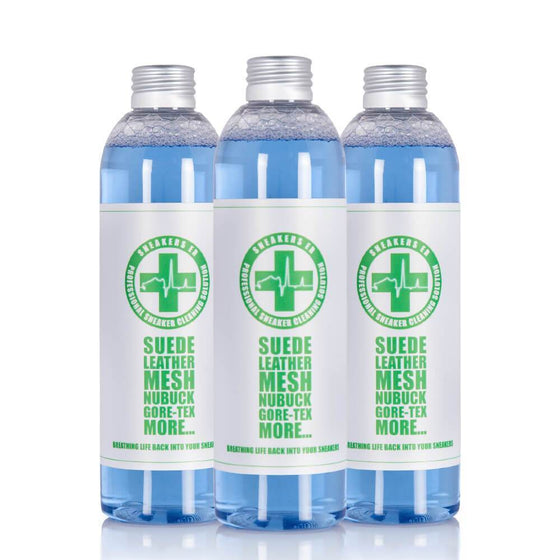 Premium Cleaning Solution 3 Pack - SNEAKERS ER - Lion Feet - Clean & Protect
