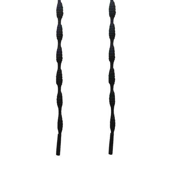 Trim Next Gen sorte no-slip snørebånd | Lion Feet